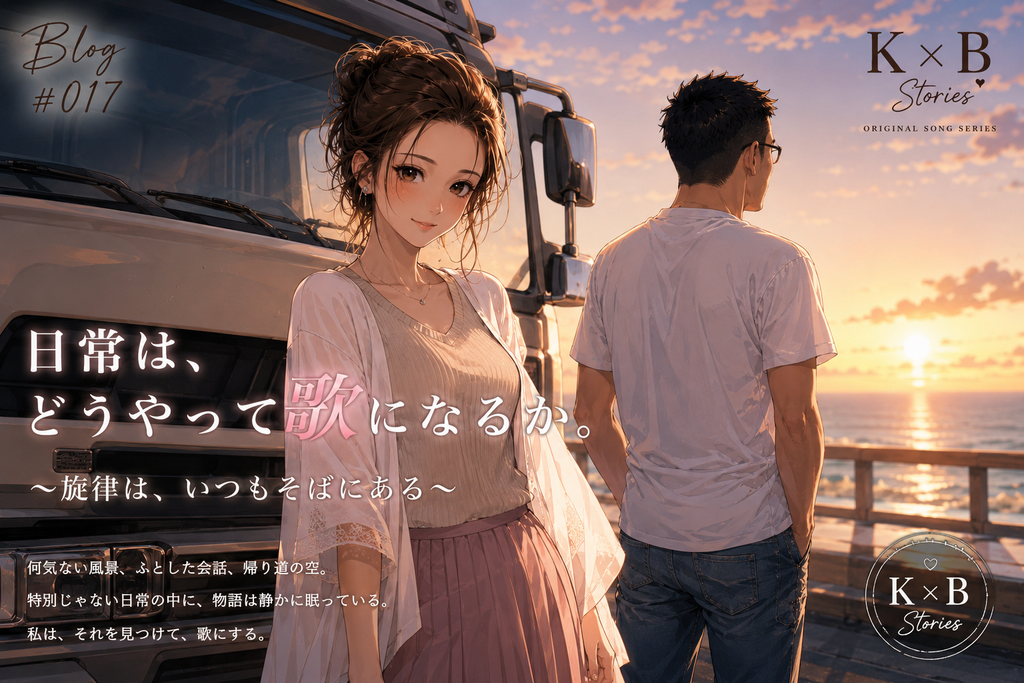 K×B Stories #018 日常はどうやって歌になるのか ジャケット画像