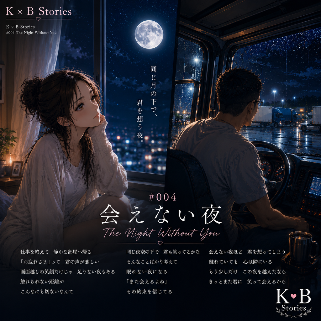 K×B Stories #004 会えない夜(The Night Without You)ジャケット画像